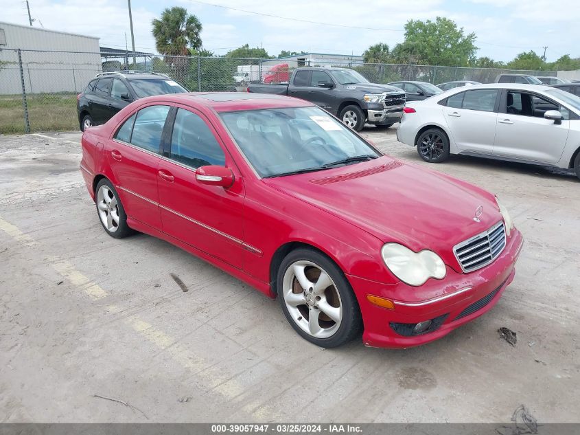 WDBRF40J45F654783 | 2005 MERCEDES-BENZ C 230