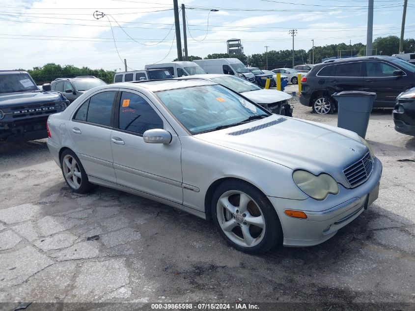 WDBRF40J84A637416 | 2004 MERCEDES-BENZ C 230