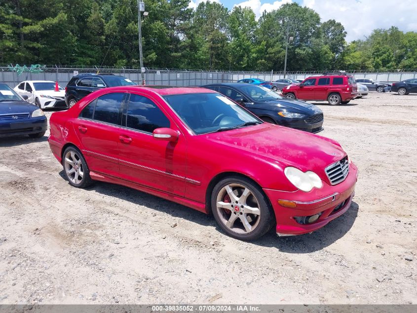 WDBRF40JX5A819653 | 2005 MERCEDES-BENZ C 230