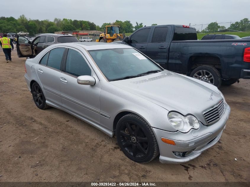 WDBRF52H16A907069 | 2006 MERCEDES-BENZ C 230