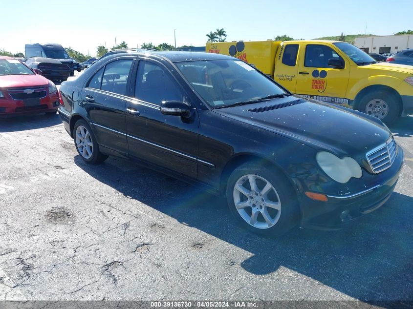 WDBRF54J47A922568 | 2007 MERCEDES-BENZ C 280