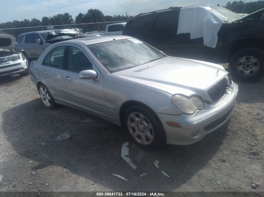 WDBRF64J75F588798 | 2005 MERCEDES-BENZ C 320