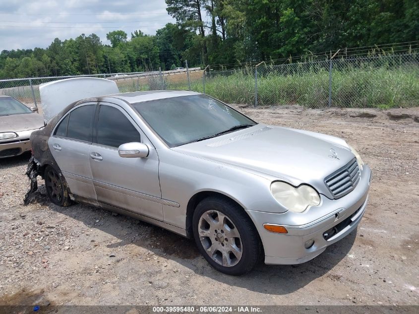 WDBRF81J55F656032 | 2005 MERCEDES-BENZ C 240