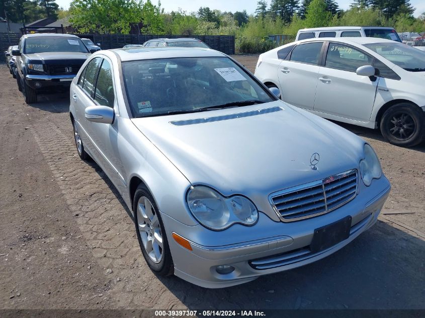 WDBRF92H17F895601 | 2007 MERCEDES-BENZ C 280