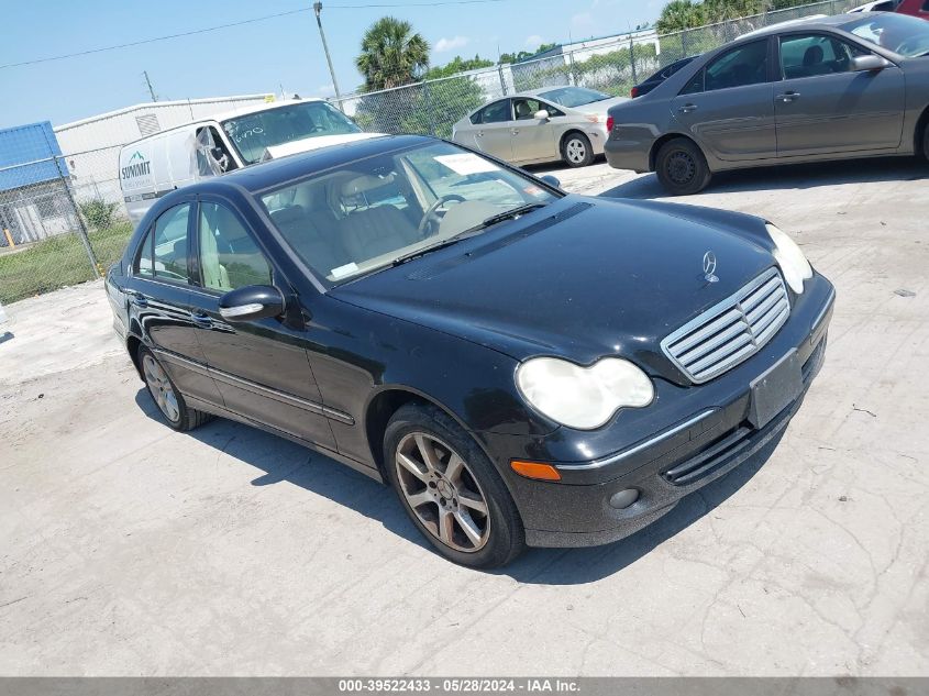 WDBRF92H57F888361 | 2007 MERCEDES-BENZ C 280