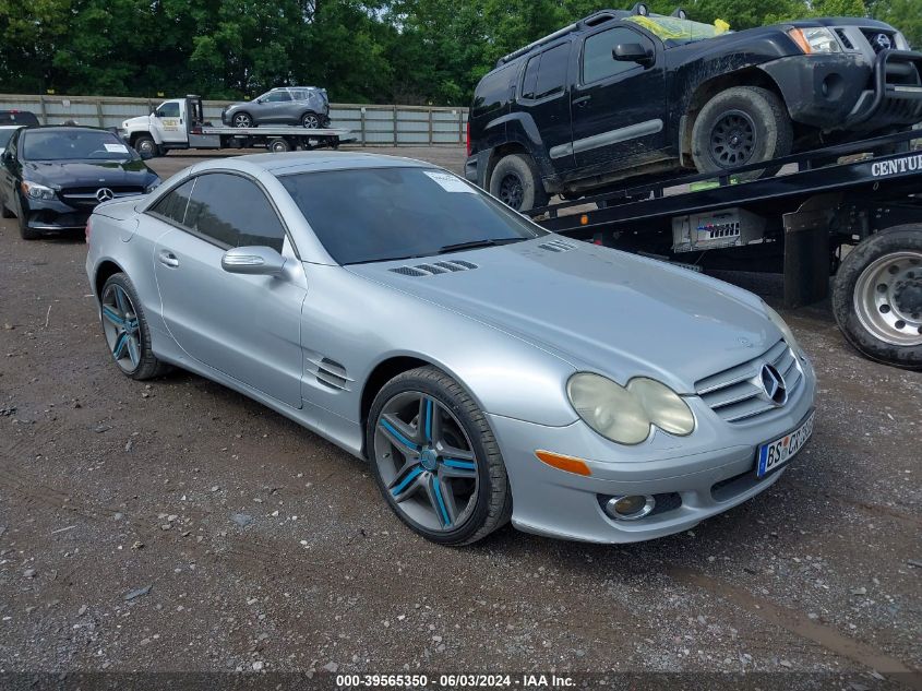 WDBSK71F27F122931 | 2007 MERCEDES-BENZ SL 550