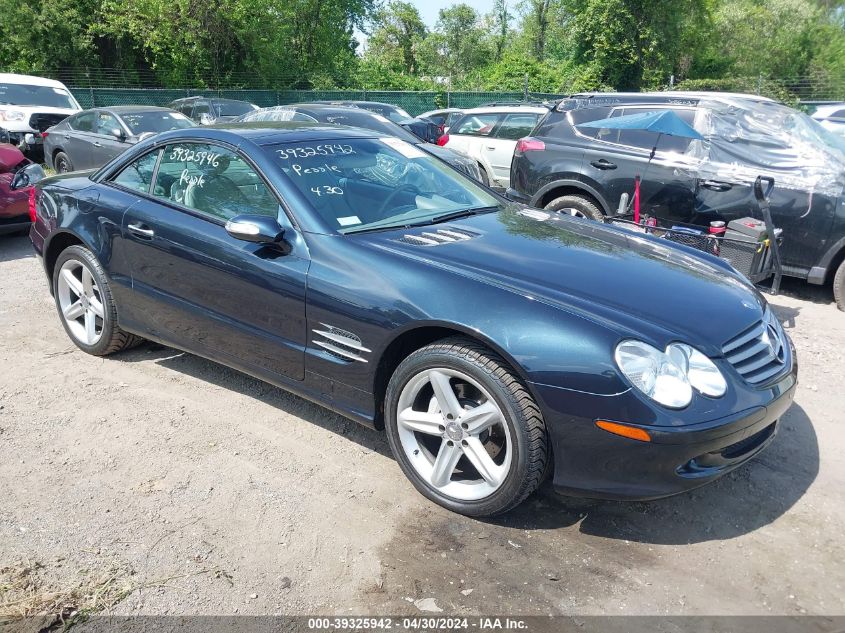 WDBSK75F24F066690 | 2004 MERCEDES-BENZ SL 500