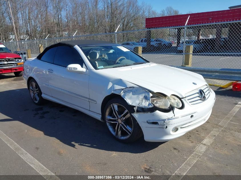 WDBTK75J25F155492 | 2005 MERCEDES-BENZ CLK 500