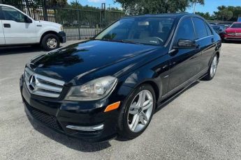 WDDGF4HB0CA644127 | 2012 MERCEDES-BENZ C 250