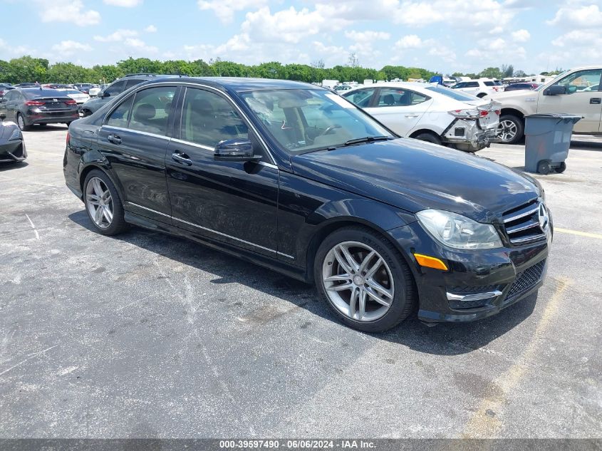 WDDGF4HB1EA965368 | 2014 MERCEDES-BENZ C 250