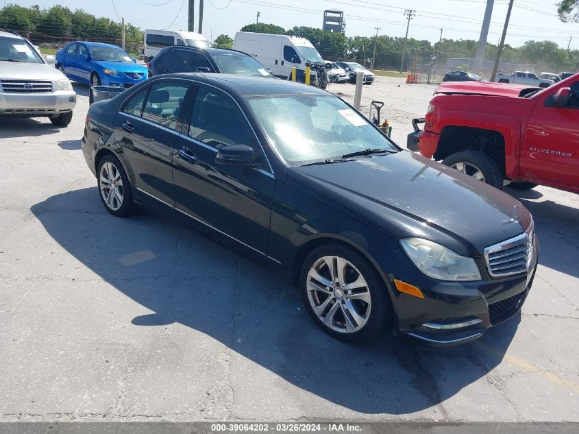 WDDGF4HB7DA779767 | 2013 MERCEDES-BENZ C 250