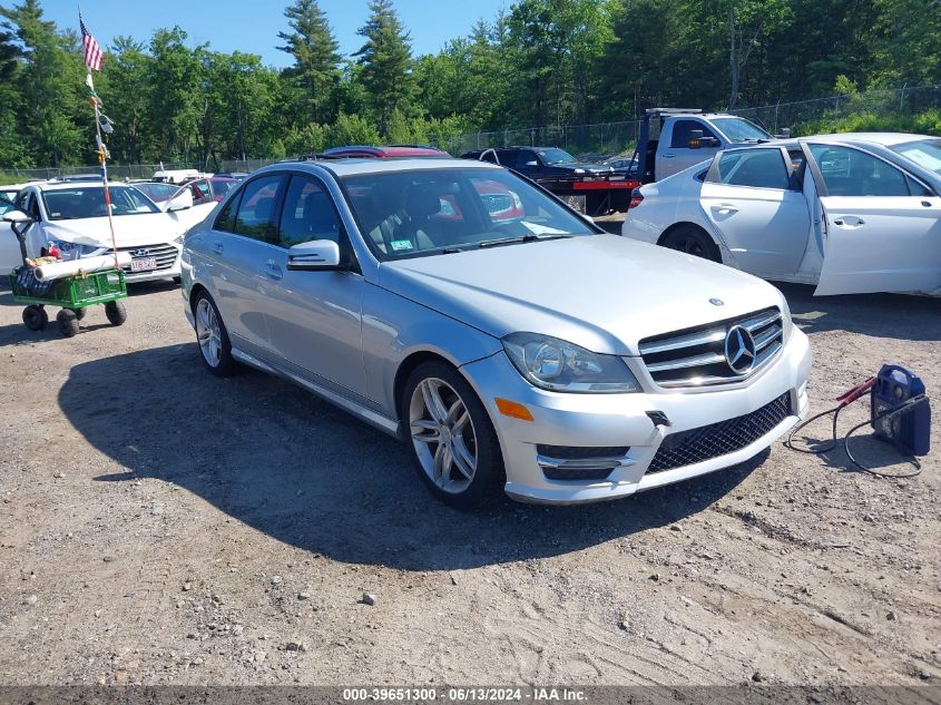 WDDGF4HB8ER320864 | 2014 MERCEDES-BENZ C 250