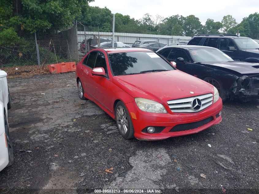 WDDGF54X79F213383 | 2009 MERCEDES-BENZ C 300