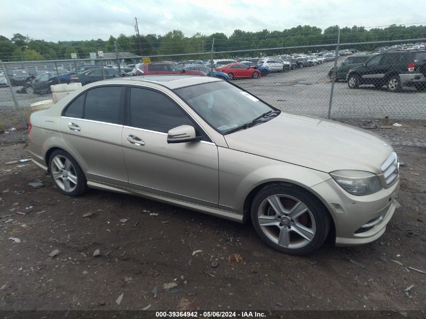 WDDGF5EB1BA445791 | 2011 MERCEDES-BENZ C 300