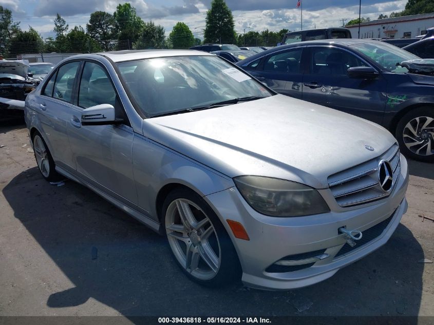 WDDGF5EB3BA433741 | 2011 MERCEDES-BENZ C 300