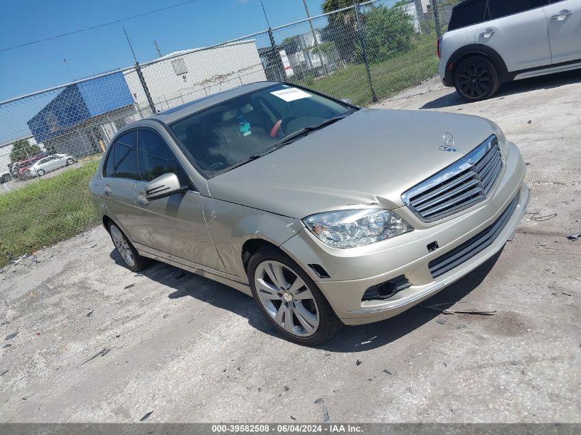 WDDGF5EB3BF636972 | 2011 MERCEDES-BENZ C 300