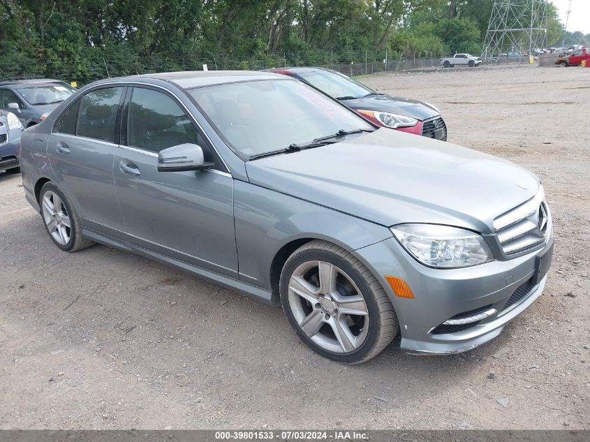 WDDGF5EB7BA417459 | 2011 MERCEDES-BENZ C 300