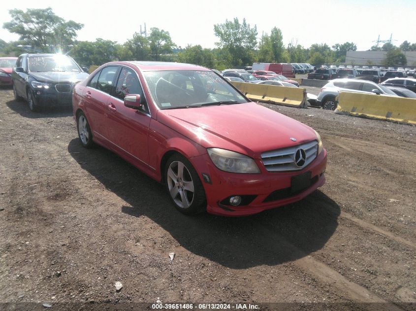 WDDGF81X38F085115 | 2008 MERCEDES-BENZ C 300