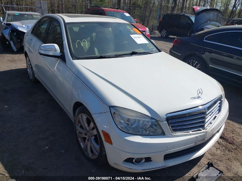 WDDGF81XX8F130227 | 2008 MERCEDES-BENZ C 300