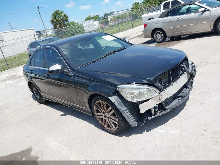 WDDGF81XX8F143236 | 2008 MERCEDES-BENZ C 300