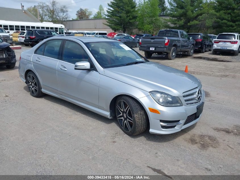 WDDGF8AB1DR282412 | 2013 MERCEDES-BENZ C 300