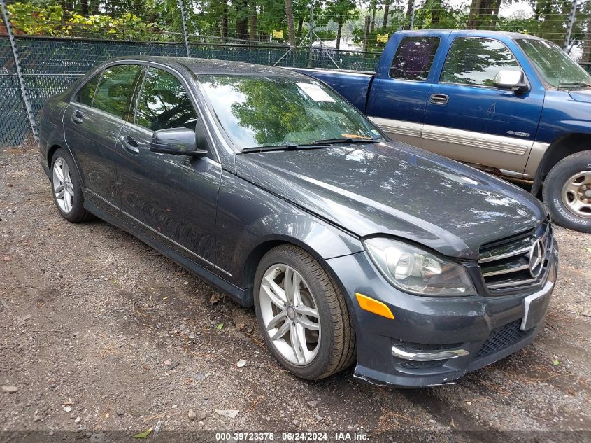 WDDGF8AB4ER302170 | 2014 MERCEDES-BENZ C 300