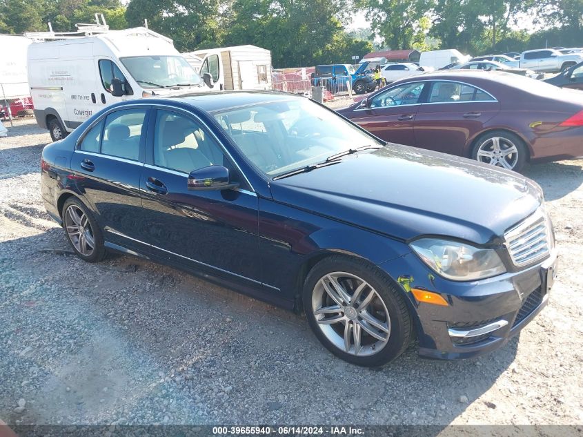 WDDGF8AB4ER323097 | 2014 MERCEDES-BENZ C 300