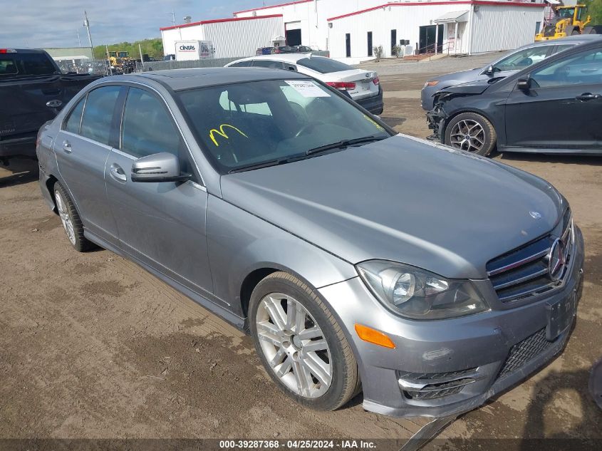 WDDGF8AB8EG191795 | 2014 MERCEDES-BENZ C 300