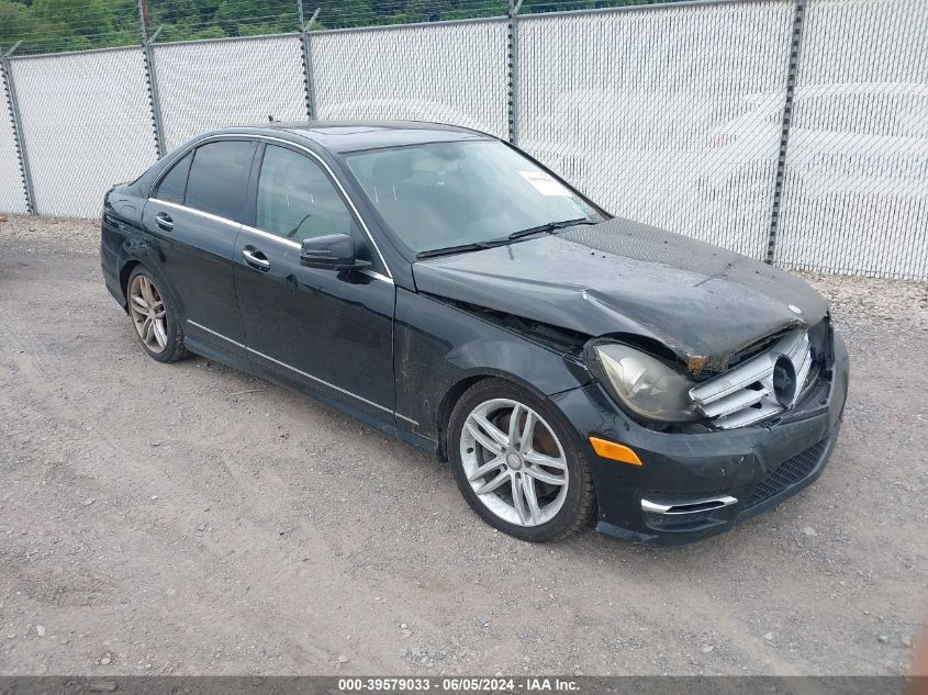 WDDGF8ABXDR272770 | 2013 MERCEDES-BENZ C 300