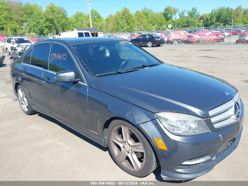 WDDGF8BB4BR148439 | 2011 MERCEDES-BENZ C 300