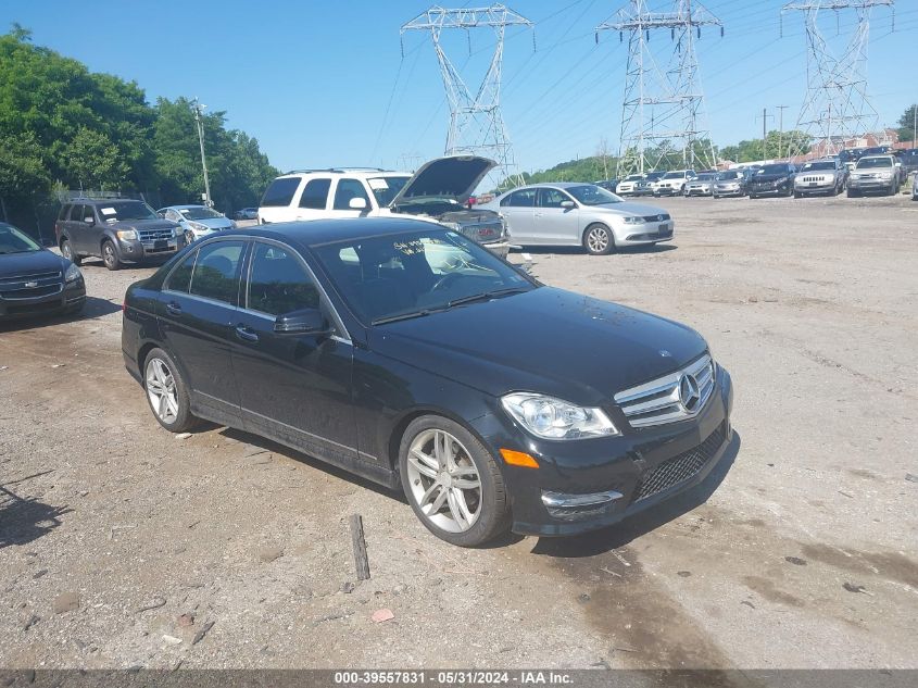 WDDGF8BB5CR213672 | 2012 MERCEDES-BENZ C 300