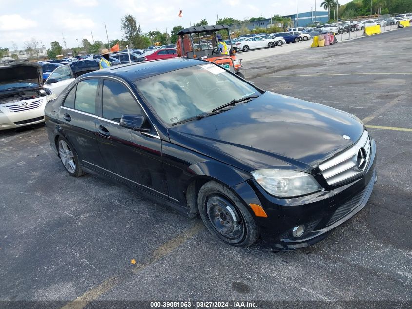 WDDGF8BB6AF424491 | 2010 MERCEDES-BENZ C 300