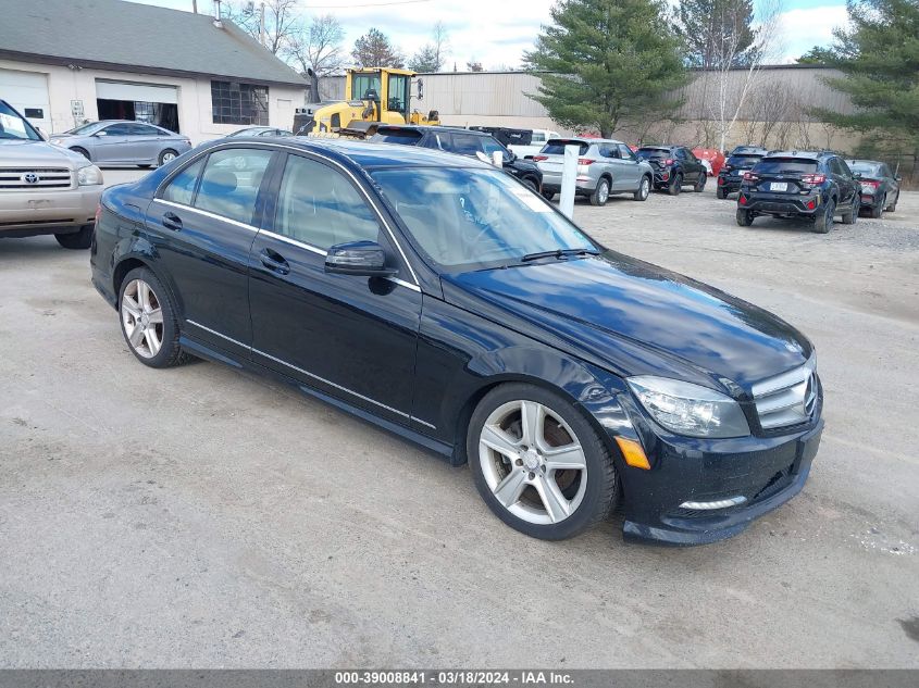 WDDGF8BB6BR180695 | 2011 MERCEDES-BENZ C 300