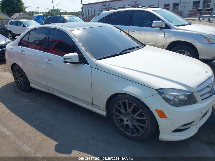 WDDGF8BB8BR186949 | 2011 MERCEDES-BENZ C 300