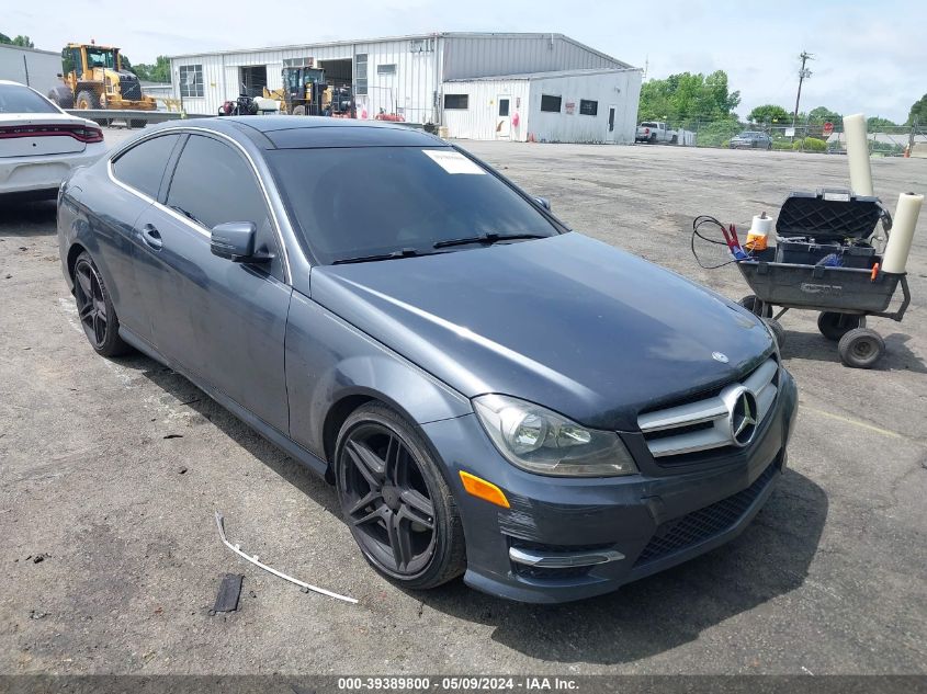 WDDGJ4HB2DG147819 | 2013 MERCEDES-BENZ C 250