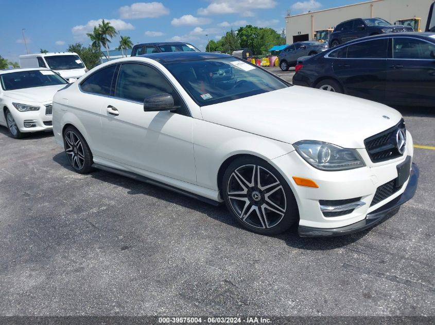 WDDGJ8JB7EG202249 | 2014 MERCEDES-BENZ C 350