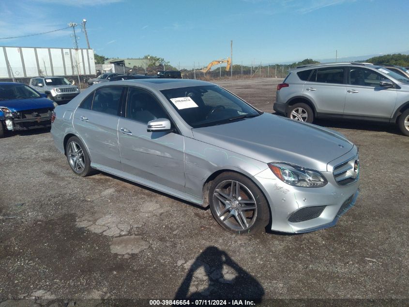 WDDHF8JB9GB230124 | 2016 MERCEDES-BENZ E 350