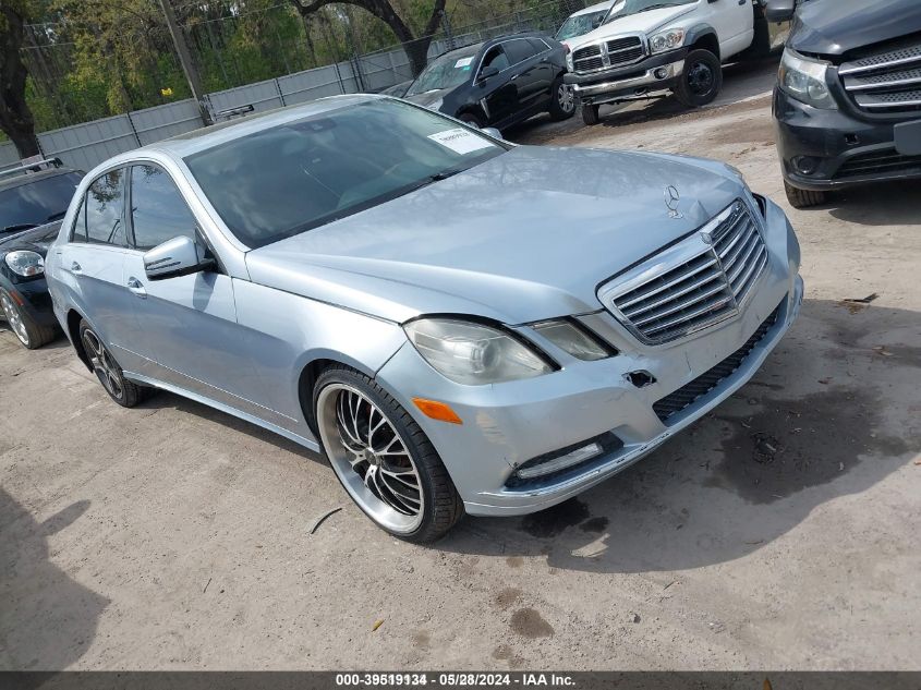 WDDHF8JBXDA673660 | 2013 MERCEDES-BENZ E 350