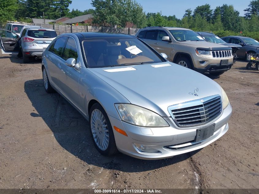 WDDNG76X47A071565 | 2007 MERCEDES-BENZ S 600