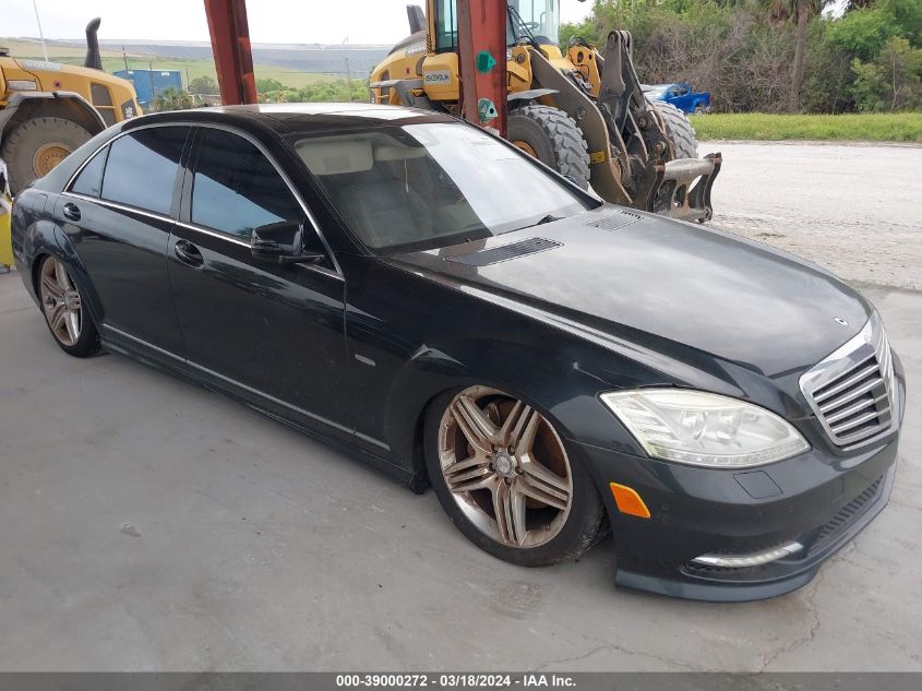 WDDNG7DB9CA467265 | 2012 MERCEDES-BENZ S 550