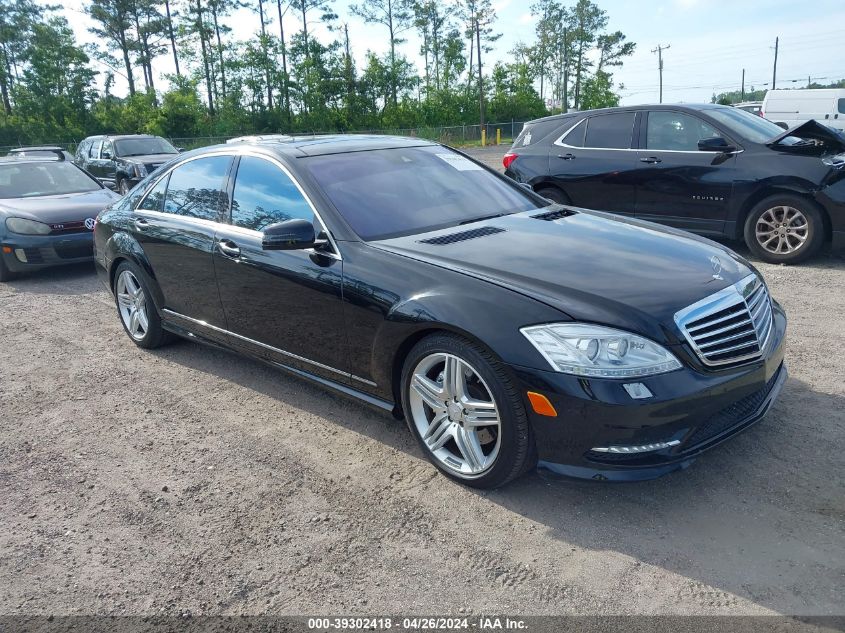 WDDNG7DBXCA455819 | 2012 MERCEDES-BENZ S 550