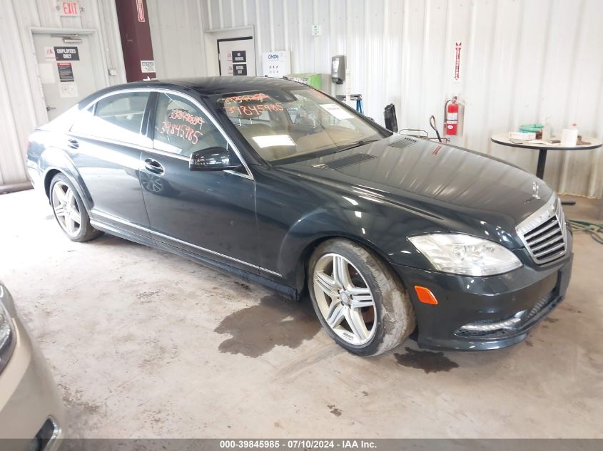 WDDNG9EB1DA529026 | 2013 MERCEDES-BENZ S 550