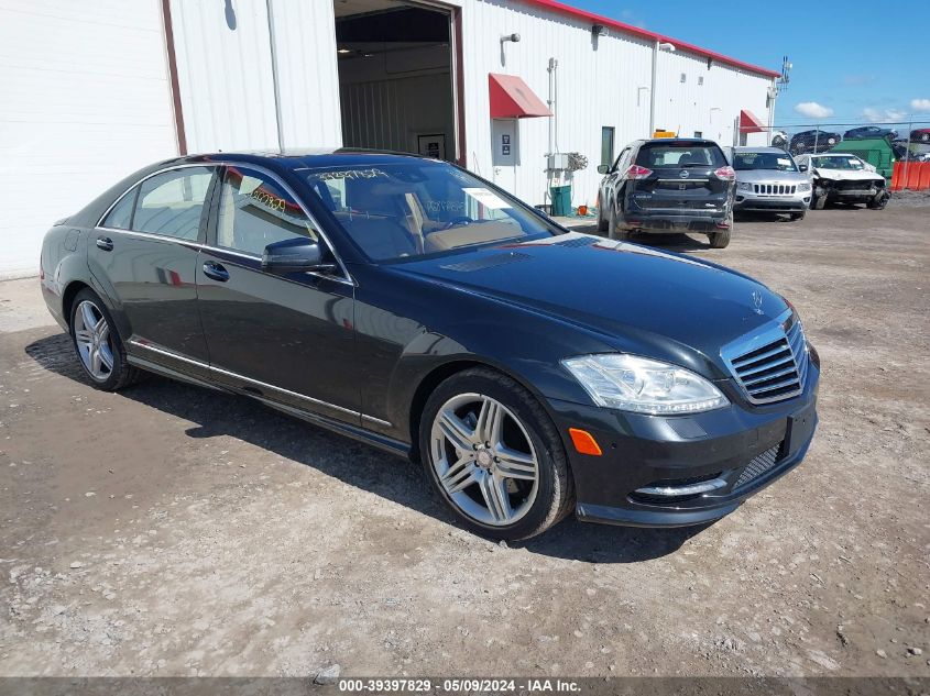 WDDNG9EB1DA529026 | 2013 MERCEDES-BENZ S 550