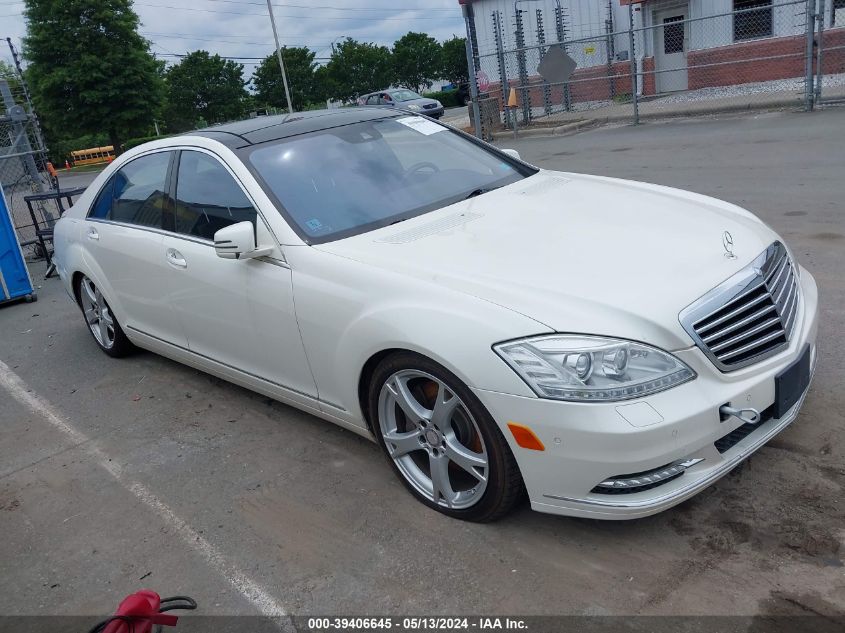 WDDNG9EB8DA524843 | 2013 MERCEDES-BENZ S 550