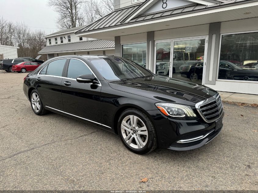 WDDUG6EB8JA374268 | 2018 MERCEDES-BENZ S 450