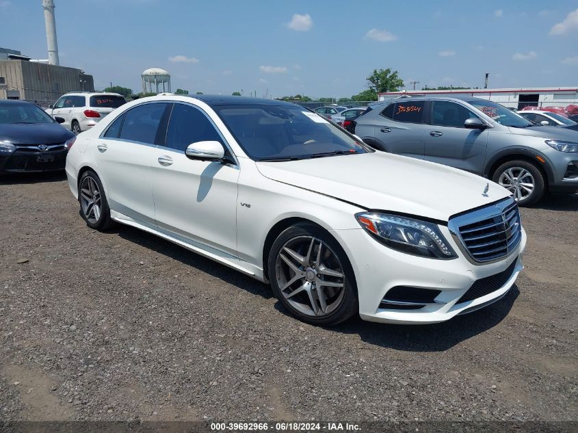 WDDUG8FB9FA180964 | 2015 MERCEDES-BENZ S 550