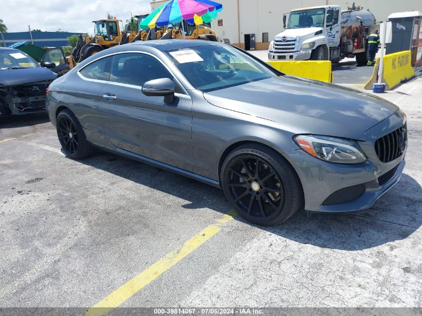 WDDWJ4JB6HF462687 | 2017 MERCEDES-BENZ C 300