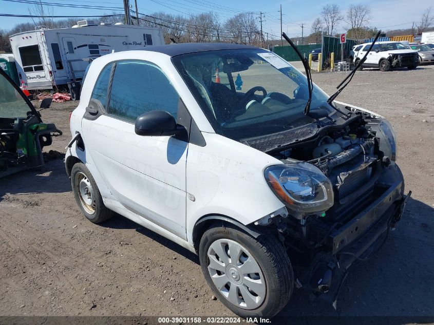 WMEFJ5DA6GK104340 | 2016 SMART FORTWO