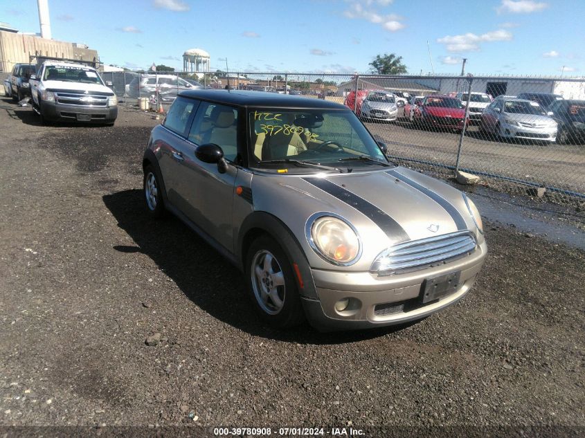 WMWMF33508TU67872 | 2008 MINI COOPER