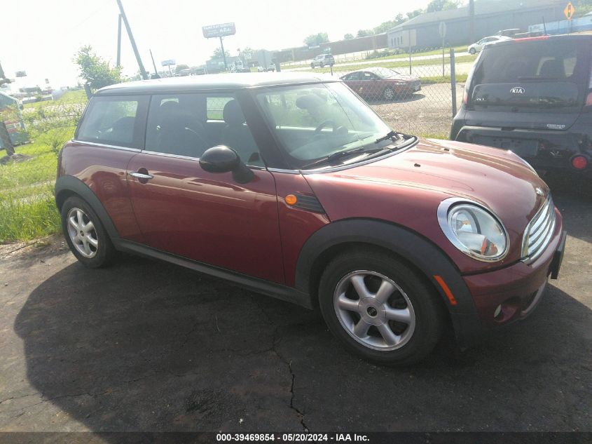 WMWMF33517TT53782 | 2007 MINI COOPER